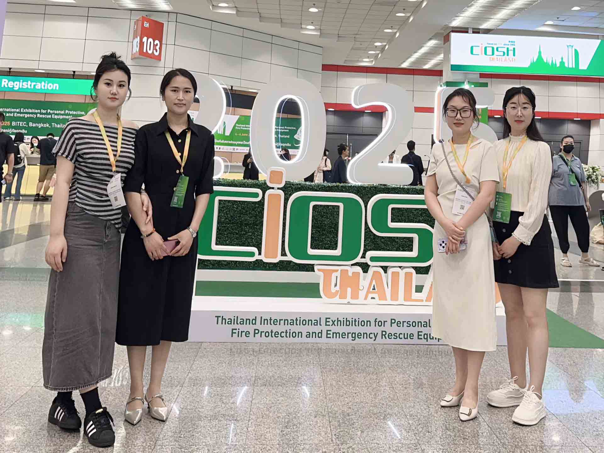 A NEW AIR retorna à CIOSH Tailândia demonstrando suas inovações em equipamentos de EPI pela segunda vez