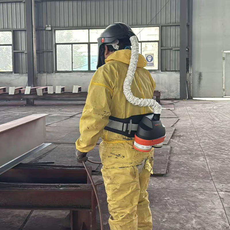 Respirador PAPR NEW AIR BXH-3002 com capacete para pintura